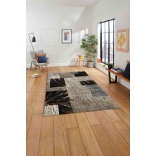 Napoli Home Baskılı Patchwork Sade Modern Yıkanabilir Kaymaz Yolluk Mutfak Salon Halısı, Patchwork-30-Renkli,