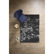 Napoli Home Dijital Baskılı Sade Antrasit Model Yıkanabilir Kaymaz Yolluk Mutfak Salon Halısı, Sade-70-Antrasit,