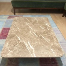 Dzgn Home Ahşap Dikdörtgen Yer Sofrası-Hamur Açma Masası