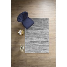 Napoli Home Dijital Baskılı Sade Düz Model Yıkanabilir Kaymaz Yolluk Mutfak Salon Halısı, Sade-60-Gri,
