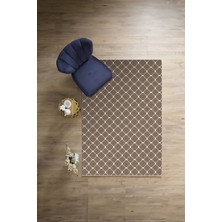 Napoli Home Dijital Baskılı Sade Kupa Model Yıkanabilir Kaymaz Yolluk Mutfak Salon Halısı, Sade-92-Vizon,