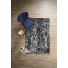 Napoli Home Dijital Baskılı Sade Geçişli Model Yıkanabilir Kaymaz Yolluk Mutfak Salon Halısı, Sade-74-Gri,