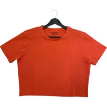 H&O Kadın Crop T-Shirt