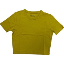H&O Kadın Crop T-Shirt