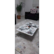 Dzgn Home Ahşap Dikdörtgen Yer Sofrası-Hamur Açma Masası