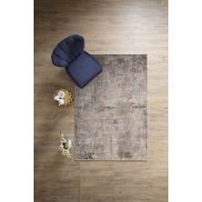 Napoli Home Dijital Baskılı Sade Geçişli Desen Yıkanabilir Kaymaz Yolluk Mutfak Salon Halısı, Sade-101-Bej,