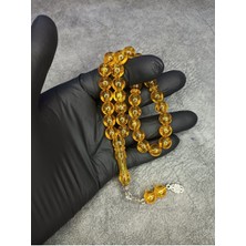 Mos Tesbih Küre Toprak Fosilli Toz Kehribar Tesbih