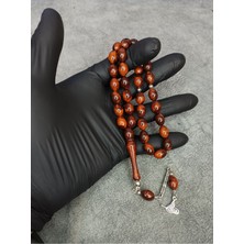 Mos Tesbih Arpa Kesim Üst Düzey Hareli Toz Kehribar Tesbih