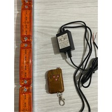 60 cm Turuncu Çakar Lamba 12V-24V Çalışır 10 Fonksiyonlu Iş Makinası Traktör Çekici Tır Kamyon 60 cm Turuncu Çakar Lamba 12V-24V Çalışır 10 Fonksiyonlu Iş Makinası Traktör Çekici Tır Kamyon
