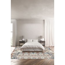 Napoli Home Dijital Baskılı Kaymaz Yıkanabilir Modern Sade Üçlü Yatak Odası Takımı, Yo-Modern-215-Renkli,