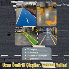 Klor Kauçuk Yol Çizgi Boyası
