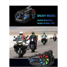 Prepare 1080P Kameralı Wifi Kask Kulaklık 3000 Mah Su Geçirmez Bluetooth 5.4