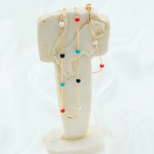Ens Jewelry Boncuk Detaylı Kolye