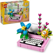 Nessiworld LEGO Creator Çiçekli 3'ü 1 Arada Çiçekli Daktilo Oyun Seti 31169
