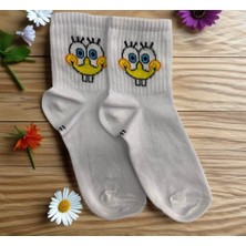Airsocks 6'lı Kız Çocuk Rengarenk Karakterli Tenis Çorap