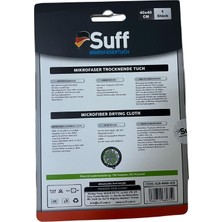 Suff Mikrofiber Kurulama Bezi 40 x 40 Cm, Gri