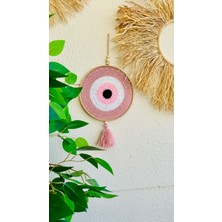 Makromenis Nazarlık Düşkapanı Nazar Boncuğu Rüya Tutucu Kapı Süsü Duvar Süsü Dreamcatcher