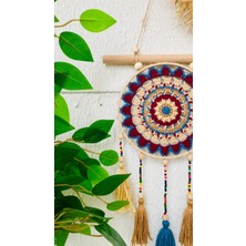 Makromenis Nazarlık Düşkapanı Nazar Boncuğu Rüya Tutucu Kapı Süsü Duvar Süsü Dreamcatcher