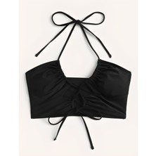 Deep Beach İp Bağlamalı Bkini Üst DB200787BU