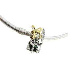 Marvel Loki Charm | 925  Ayar Gümüş