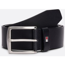 Tommy Hilfiger Erkek Denton Kemer - Koyu Lacivert