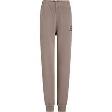 Calvin Klein Kadın Washed Puff Eşofman Altı - Kahverengi