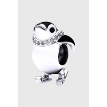 Dumledo Kayakçı Penguen Charm | 925 Ayar Gümüş