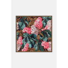 Vakko Twill Ipek Eşarp - 4145-56 Kahve