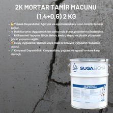 2k Mortar Tamir Macunu (1,4+0,6) 2 kg