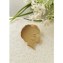 Halley Concept Altın Kaplama Vip Kadın Broş