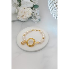 Incili Çeyrek Bileklik, Çeyrek Altın Bileklik, Tatlı Su Incisi Bileklik, Gerçek Inci Bileklik,altın Inci Bileklik, Çeyrek Çerçeve Bileklik, Gram Altın Bileklik