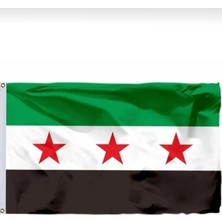 Oysal Bayrak Suriye Bayrağı Raşel Kumaş Dijital Baskı 12000 x 18000