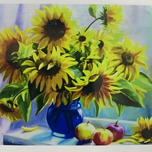 5d Yapışan Boncuk Goblen 30 x 40 cm Mozaik Tablo Pano 60319