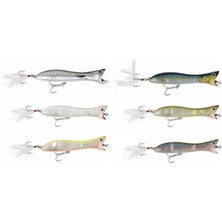 Savage Gear Panıc Popper 13.5cm 38G Sahte Balık 01-Dirty Silver Mullet