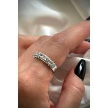 Leo'Stone Yeni Seri Xoxo Co Model Ayarlanabilir Kadın Çelik Yüzük