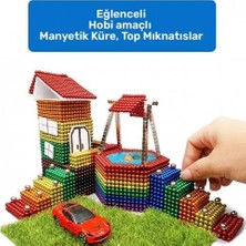 Akasha Design Renkli Manyetik neodyum Mıknatıs Toplar  216 Adet 5 mm Neocube Neo Cube Küp Neodymium