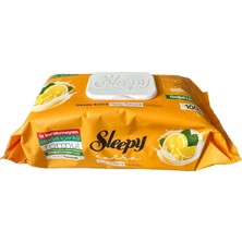 Sleepy Extra Doğal Limon Yağı Özlü Islak Yüzey Temizlik Havlusu - 100'lü 10 Paket