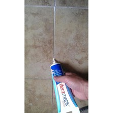 Derzmatik Adnoss Hazır Derz Dolgusu 380 Gram Sivri Uçlu Tüp Dolgu Beyaz (2 Adet) + Derz Kazıyıcı