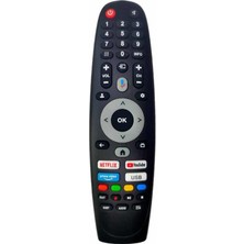 Senna 50SNF900U Ile Uyumlu 4K Smart Tv Mikrofonlu Kumanda