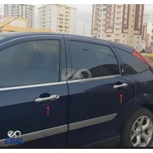 Ebal Oto Ford Focus 1 Sedan krom Kapı Kolu 4 Kapı 1998-2005 Paslanmaz Çelik