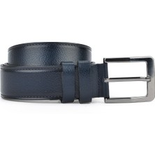 Ziya Deri 4 cm Erkek Kemer 143980Z201 Lacivert