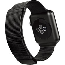 Raptic Watch 10 46MM Uyumlu Metal Hasır Kordon Hybrid Serisi Siyah