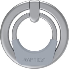 Raptic Magnetik Özellikli 360 Derece Dönebilen Parmak Ring Stand Gümüş