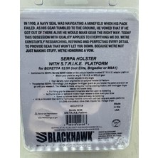Black Hawk Blackhawk XO40CL01CTR Strıke Surpa Ber 92,96   Serpa Beretta Bacak Kılıfı (Sağ) 1095015333014