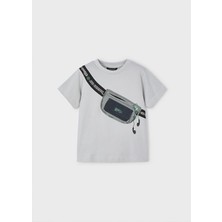 Mayoral Yazlık Erkek Çocuk T-Shirt - Gri