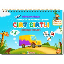 Minik Dahiler: Cırt Cırtlı Etkinlik(16-24 Ay) ve Tükenmeyen Sticker Kitabı Seti