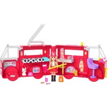 Barbie HCK73 Chelsea Itfaiye Aracı