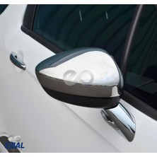 Ebal Oto Citroen Ds4 Krom Ayna Kapağı 2 Parça 2011-2015 Paslanmaz Çelik