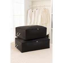 Rek Home 2'li Baskılı Baza Altı Yastık Yorgan Kazak Hurcu