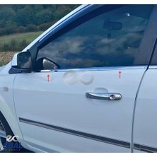 Ebal Oto Ford Focus 2 Sedan Krom Cam Çıtası 4 Prç. 2005-2011 P. Çelik